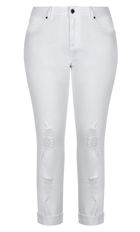 city chic white jeans