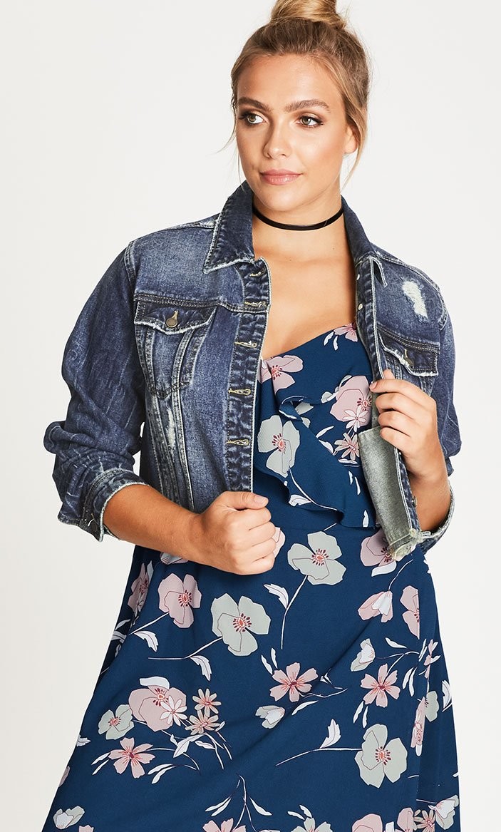 city chic denim jacket